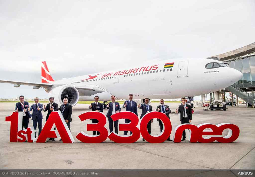 Air Mauritius réceptionne son premier A330-900