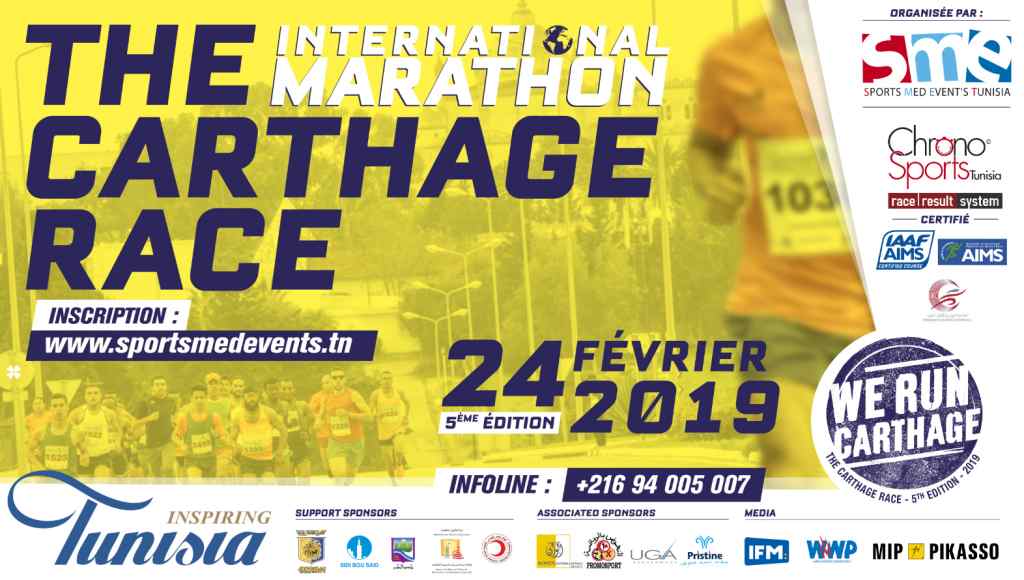 The Carthage Race International Marathon Race  2019 