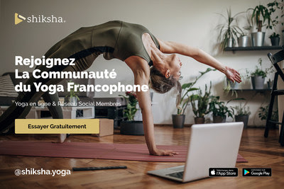 La Plateforme de Yoga française Shiksha® lance son Application et son Réseau Social membre