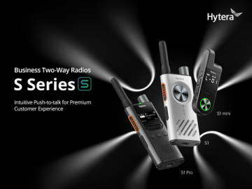 Hytera dévoile une radio bidirectionnelle portable et une gamme de produits de la série S