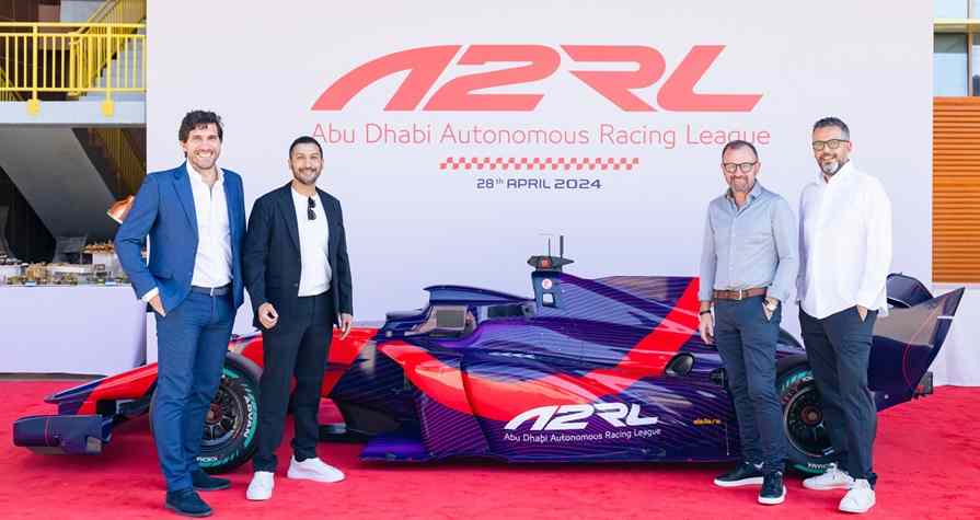 ASPIRE dévoile une voiture de course pour la Ligue de Course Autonome d’Abou Dhabi (A2RL)