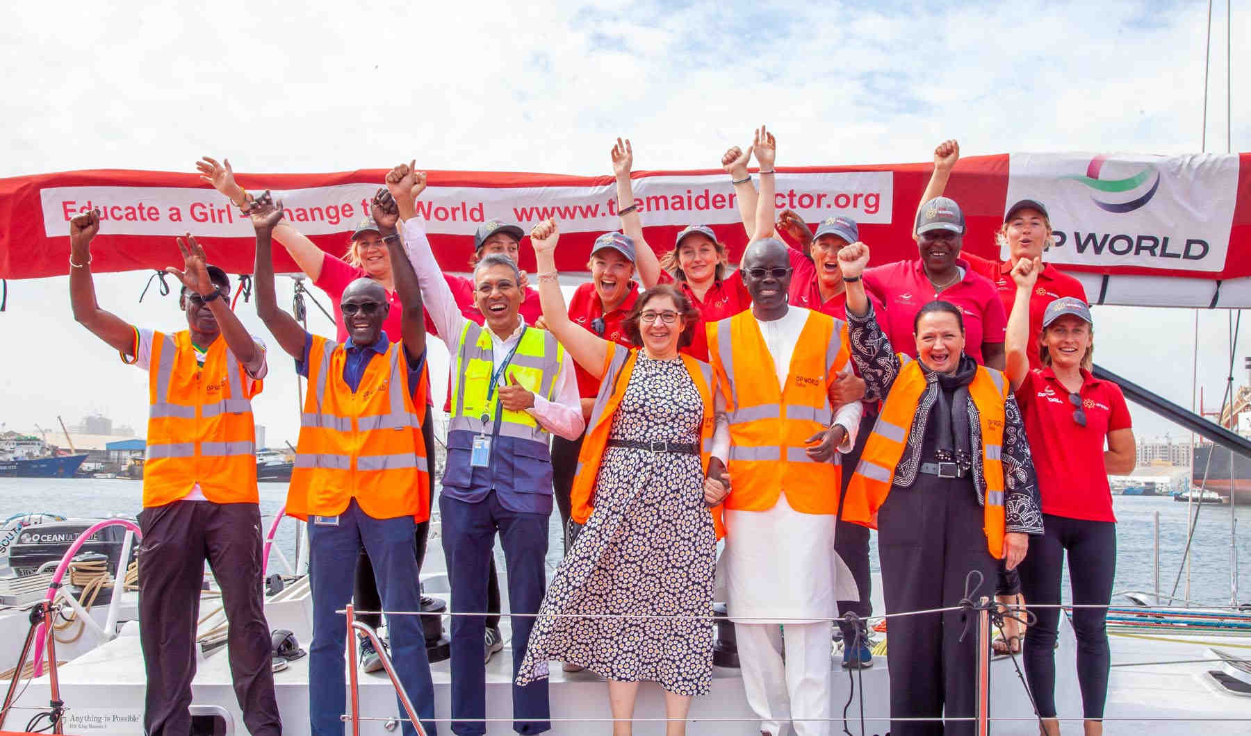 DP World accueille au Sénégal le Maiden et son équipage entièrement féminin