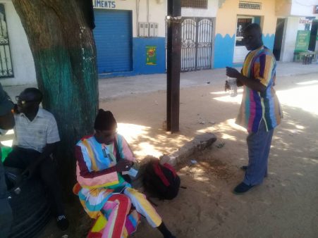 Regardez larrivée de Talla Sylla maire de Thiès à Touba Après 3 jours de longue marche 4