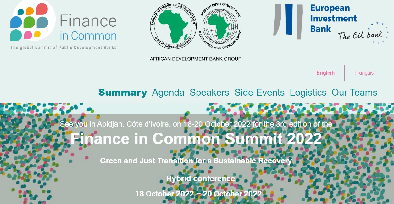 Sommet Finance en commun : les banques publiques de développement du monde entier se réunissent pour renforcer la transition verte et juste à l’appui d’une relance durable