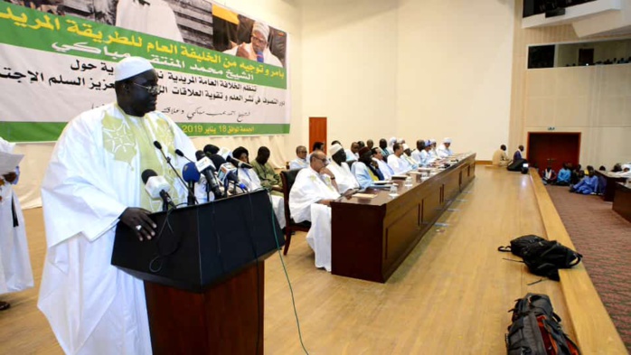 CHEIKH BASS EN MAURITANIE : 'Voilà ce que Cheikh Sidya Baba a dit de Serigne Touba lorsque ce dernier était venu en Mauritanie...'