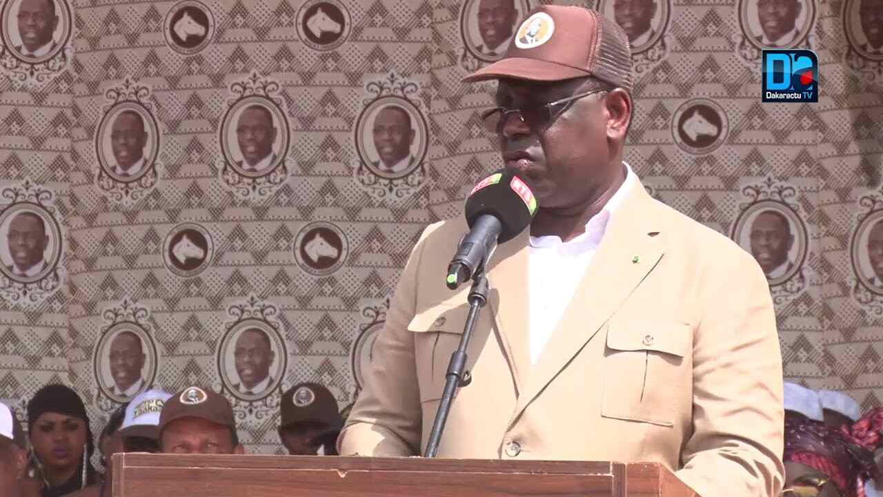 Présidentielle 2019 : Ce qui a fait perdre la voix à Macky Sall devant la foule à Vélingara
