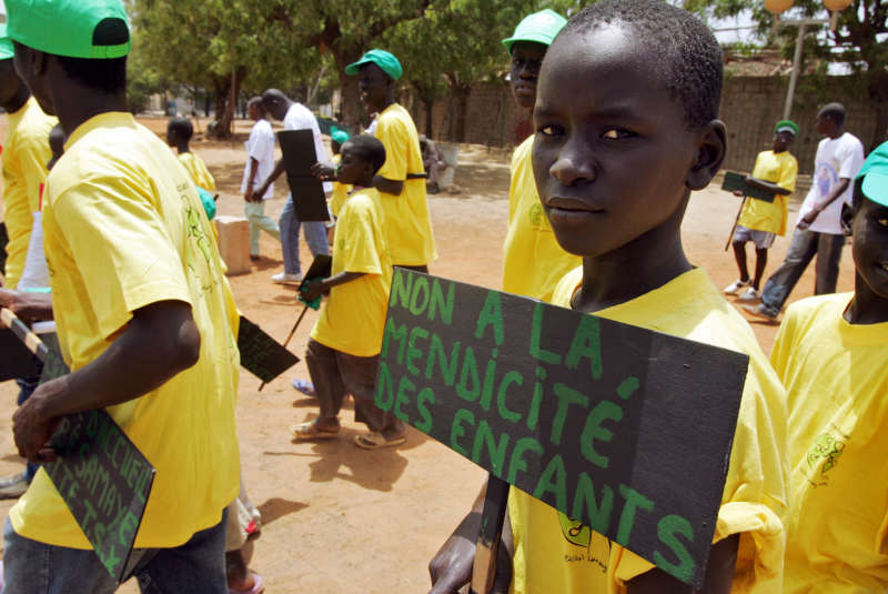 Mendicité des enfants au Sénégal «le procès» de la société et de la justice