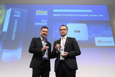 Huawei remporte le prix Intersolar au salon Intersolar 2019