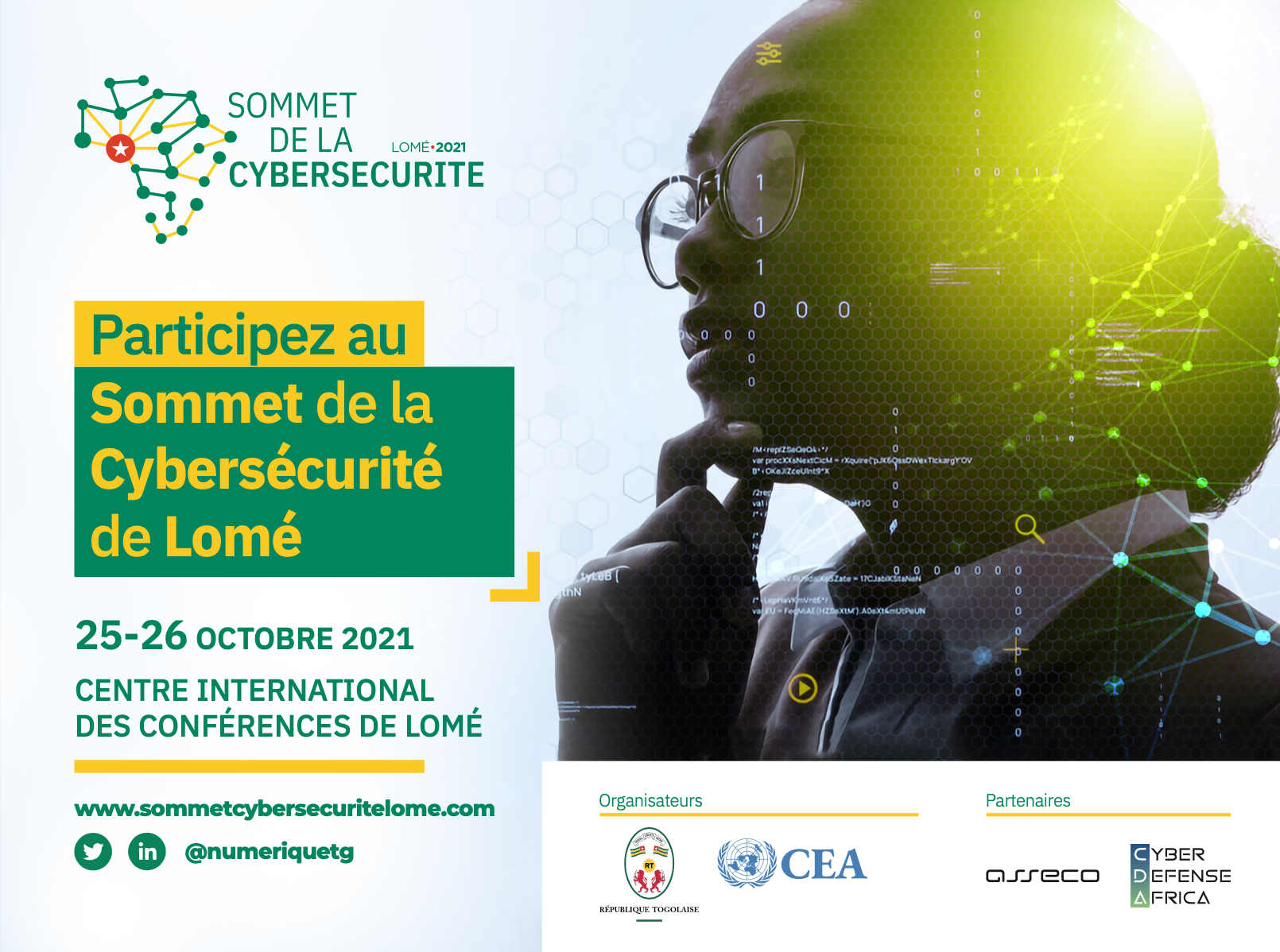 1er Sommet de la Cybersécurité au Togo : les entreprises, la société civile et les Gouvernements africains se réunissent à Lomé pour faire de la cybersécurité une priorité absolue des États africains