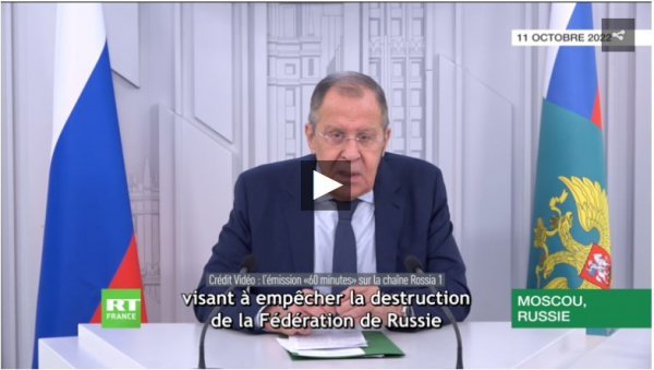 Ukraine : Lavrov accuse les Etats-Unis «d'opérer constamment sur le terrain»