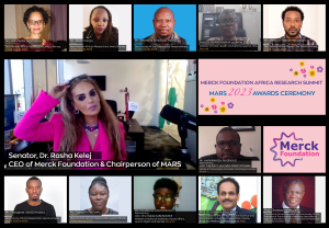 Sommet de Recherche en Afrique de la Fondation Merck – Prix MARS 2023 des Meilleures Chercheuses et Jeunes Chercheurs Africains annoncées lors de la Cérémonie de Remise des Prix par Vidéoconférence